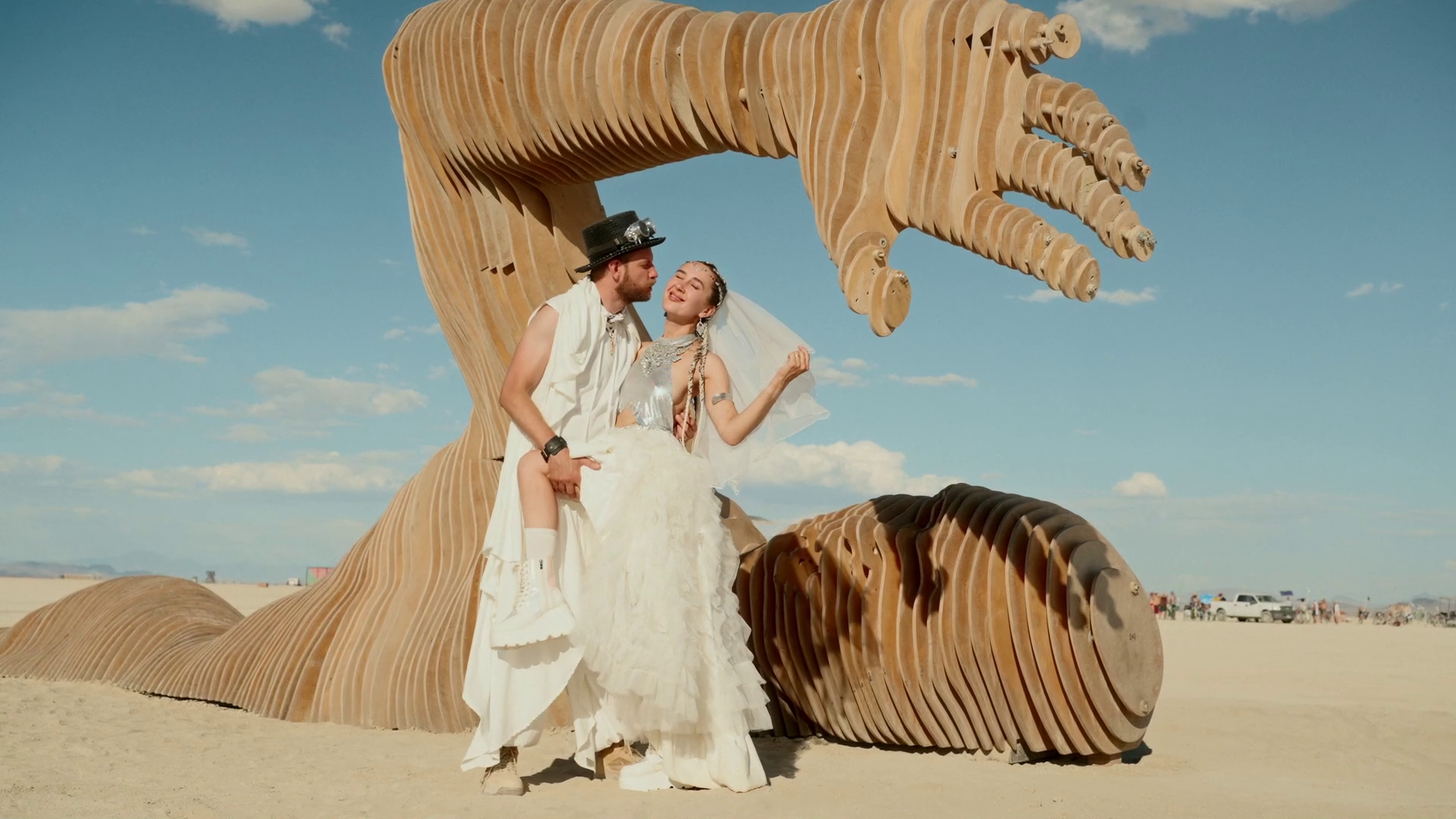 A Wedding Film Shot at Burning Man — photo 6