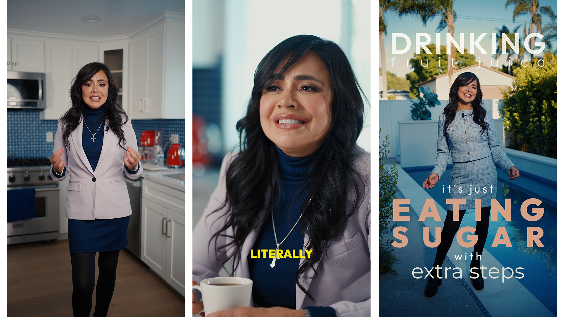 Reels series for nutrition blogger Esmeralda Gallemore