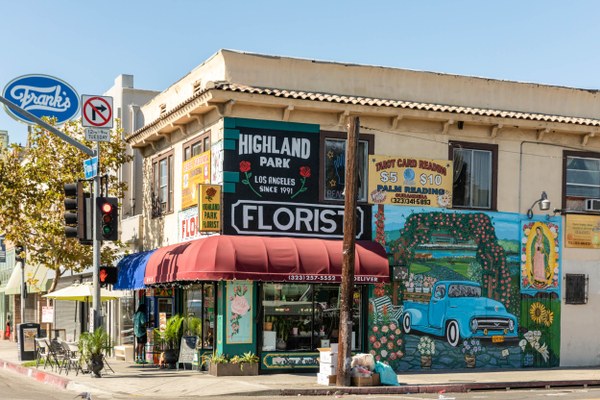 Highland Park mural, Los Angeles
