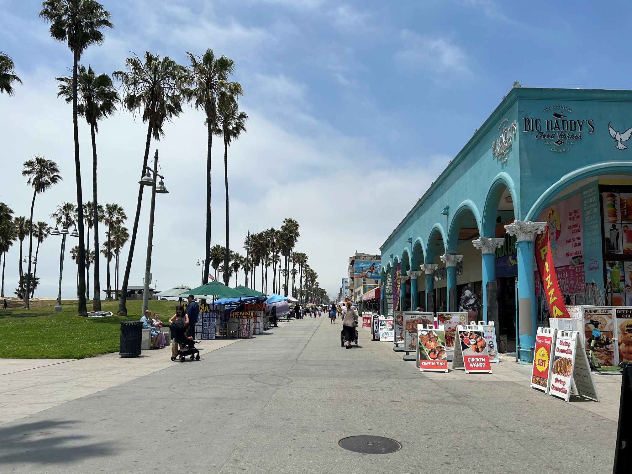 Venice Beach boardwalk, Los Angeles
