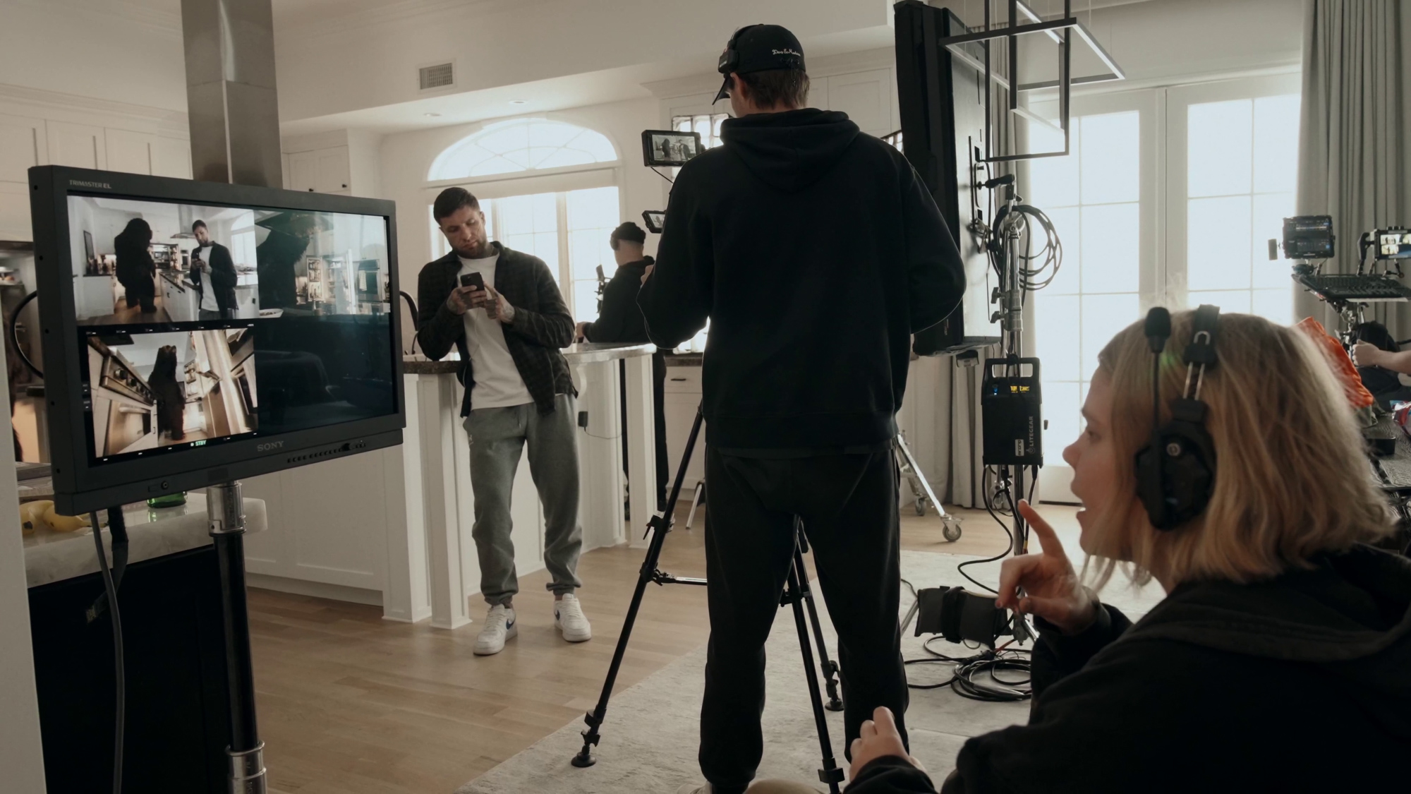 Behind the scenes at Ivan Rakov Studio, Los Angeles